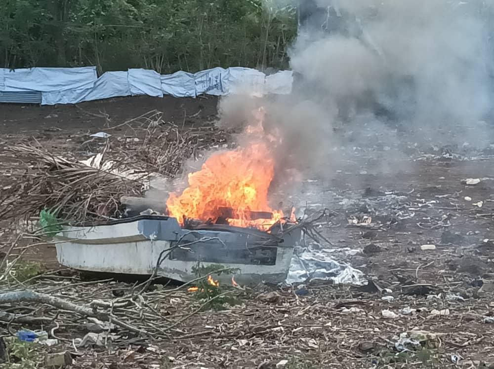 image Deuxième vedette brûlée en moins de deux semaines